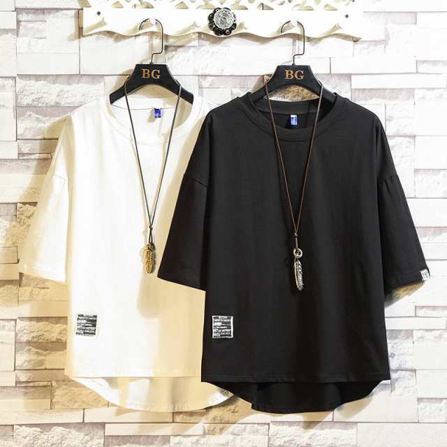 メンズTシャツ 半袖 大きいサイズ 夏新作状態：新品素材：90％ボリエステル、５％ボリウレタン&starf;サイズ：（単位：ｃｍ）M：着丈70 バスト102 肩幅54 袖長23L：着丈72 バ